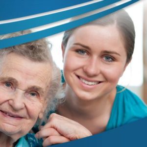 caregiver with older woman