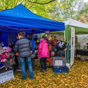 craft fair in autumn